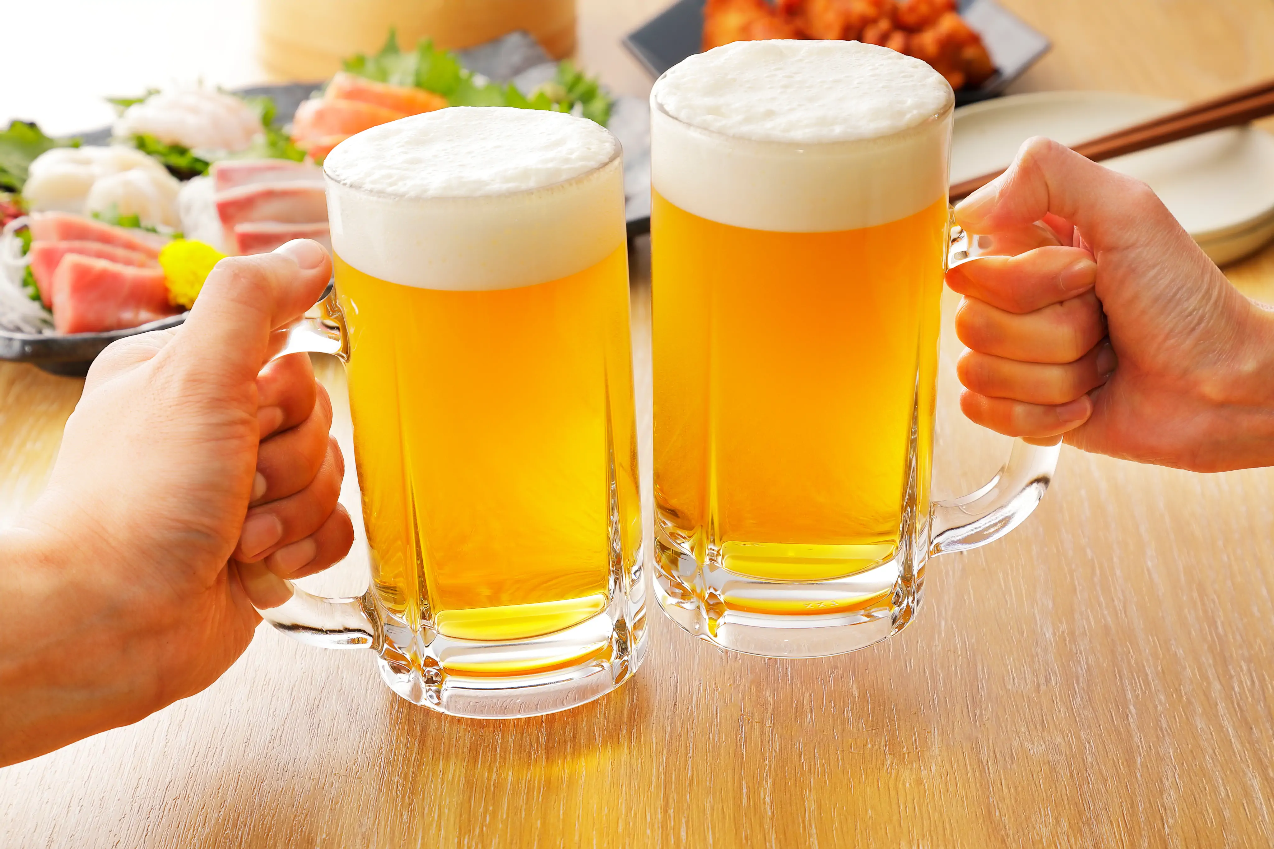 飲み放題対応